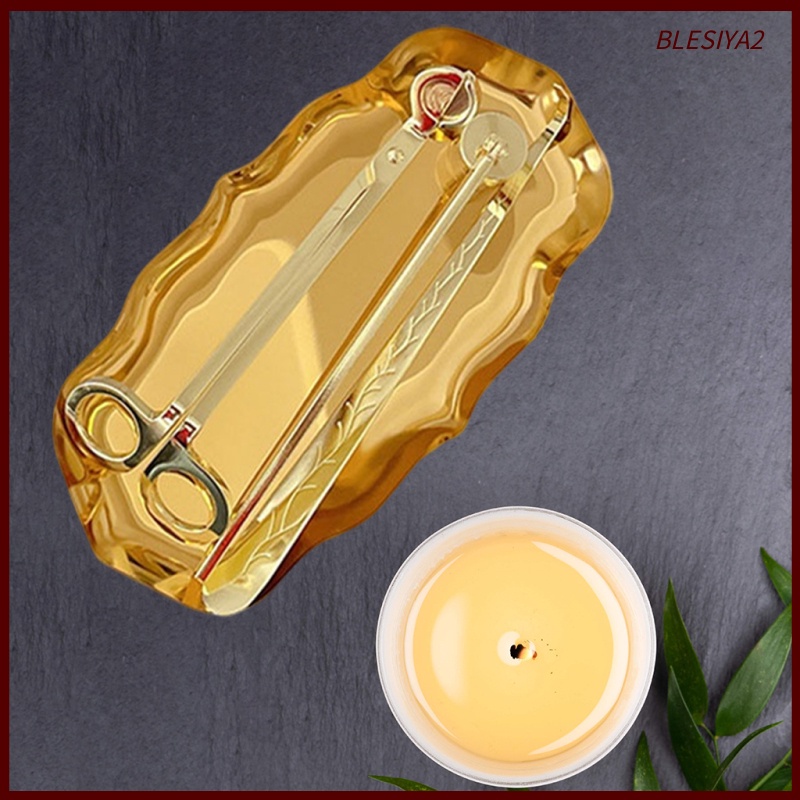 Candle Wick Trimmer Cutter Dipper Snuffer Care Kit Gift Pack 4Pcs