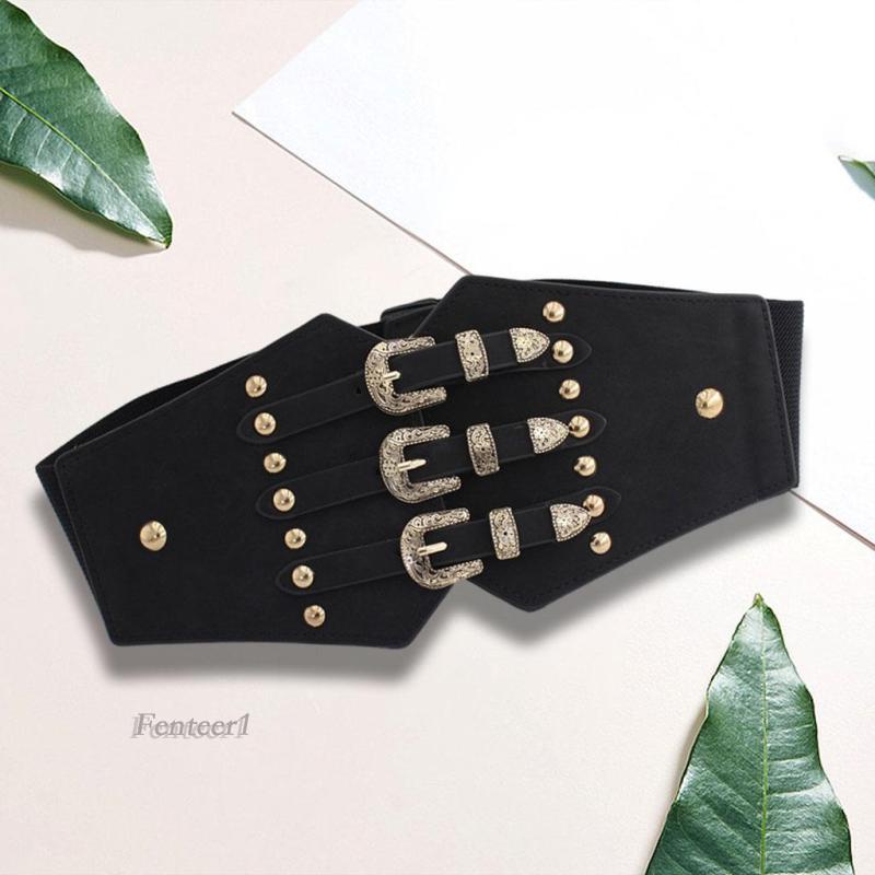 Thắt lưng khóa hợp kim mạ vàng thời trang cho nữ