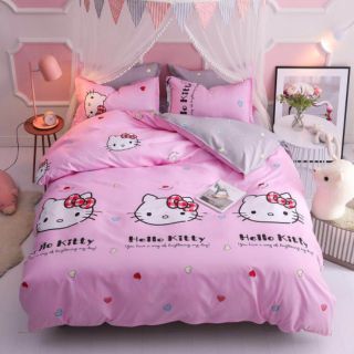 Bộ chăn ga gối poly nhập