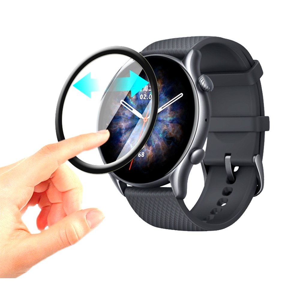 Miếng Dán Bảo Vệ Màn Hình Viền Cong Cho Xiaomi Huami Amazfit GTR3 GTR 3 Pro GTR-3 GTR 2 2E 20D