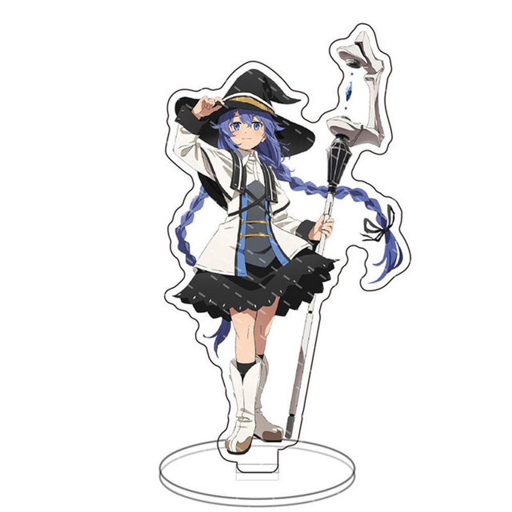 DARNELL Collection Mushoku Tensei: Jobless Reincarnation Kids Gifts Acrylic Plate Anime Figure Stand Double Sided Desk Decor Cartoon Ornaments Model Toys Kawaii Manga Characters Acrylic Stand