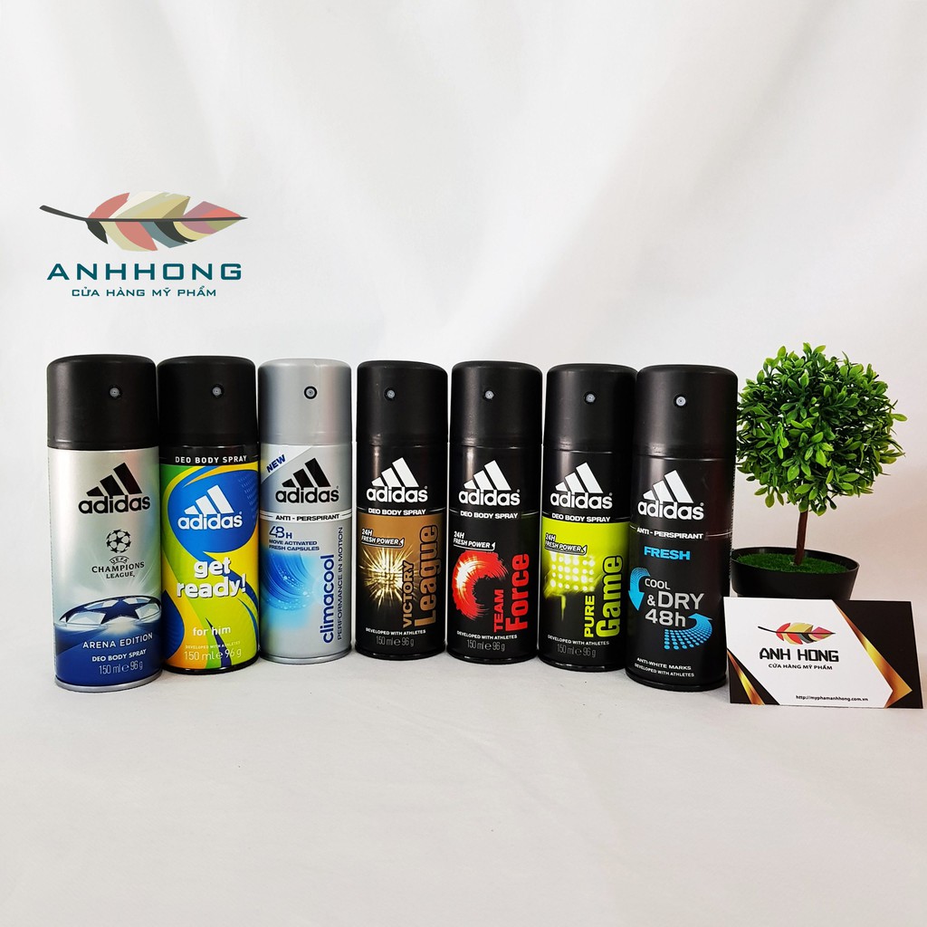 Xịt khử mùi 48h ADIDAS