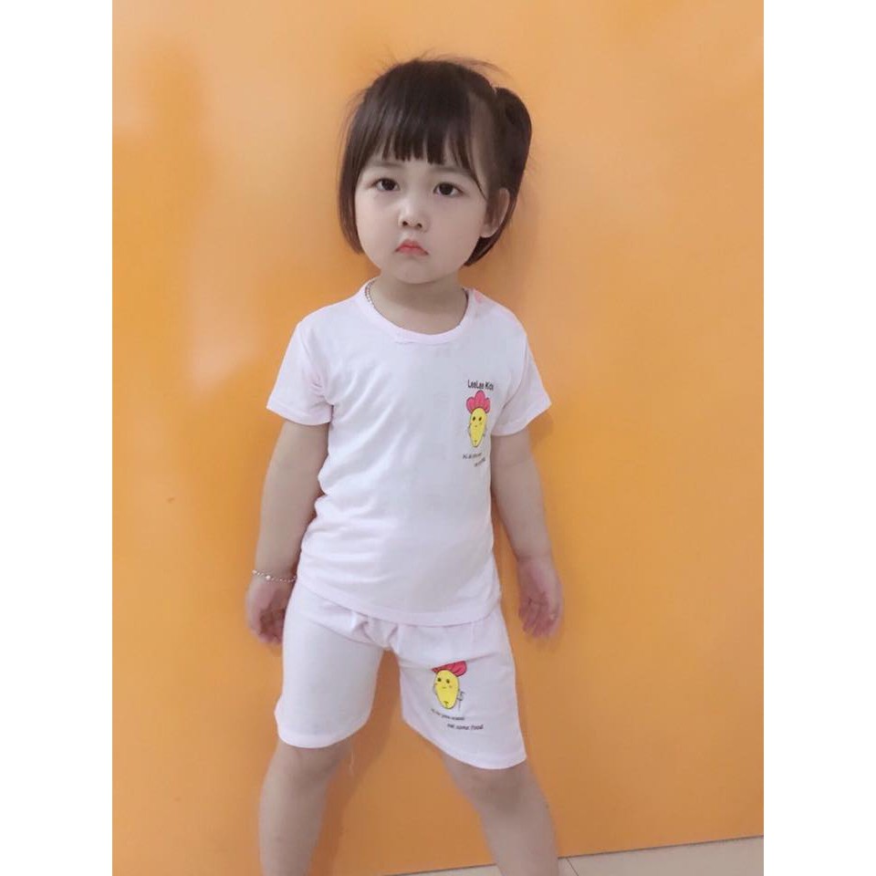 BỘ COTTON CỰC MÁT, THÔNG HƠI CHO BÉ (8-15 KG)