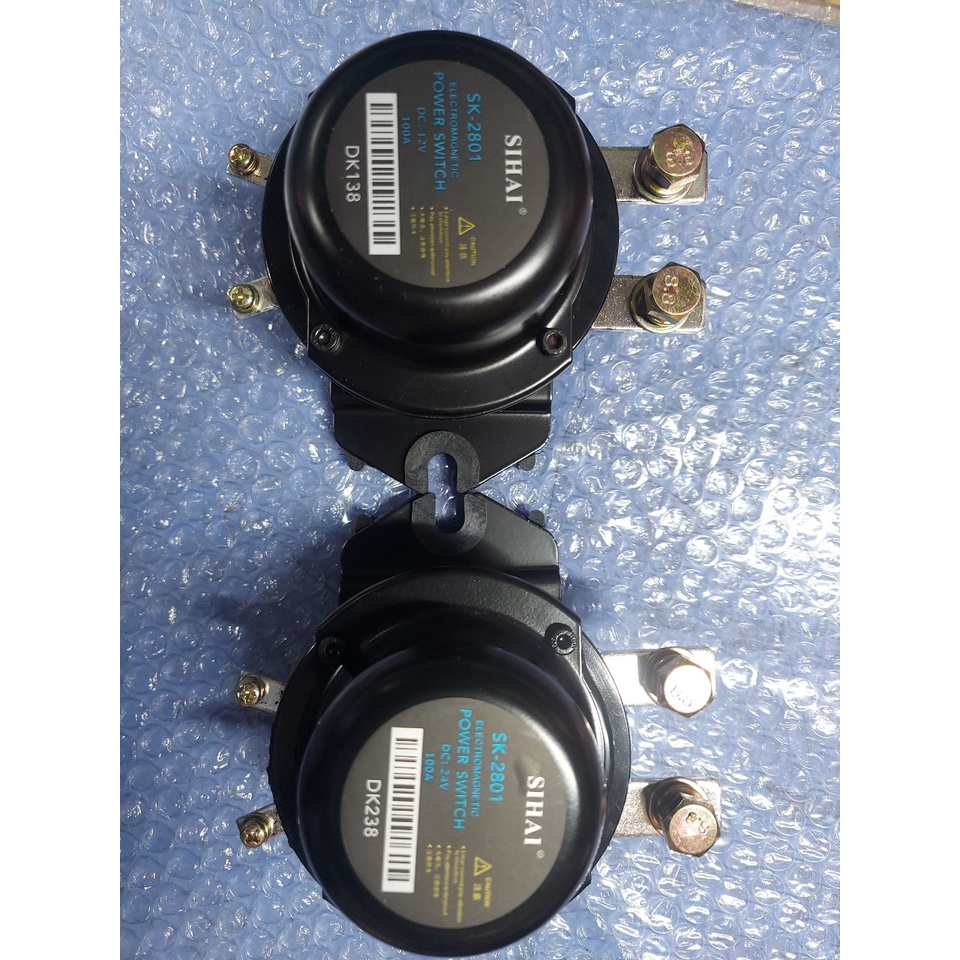 Ngắt mát điện ô tô cao cấp SHIHAI,công tắc cắt mát ô tô, máy xúc xe tải, máy công trình điện 12v và 24v