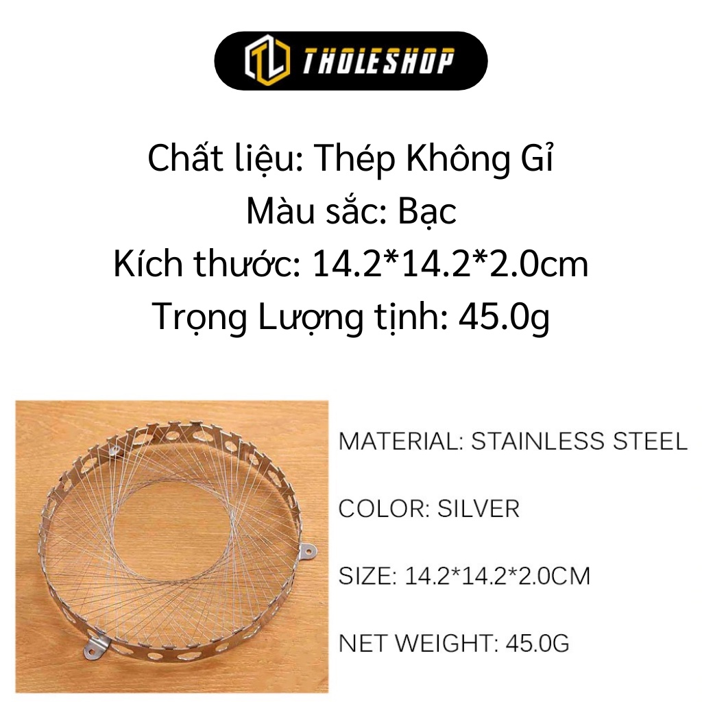 Vòng Lưới Tiết Kiệm Gas - Kiềng Lưới Vonfram Giảm Ô Nhiễm Khí Thải, Chắn Gió 4825