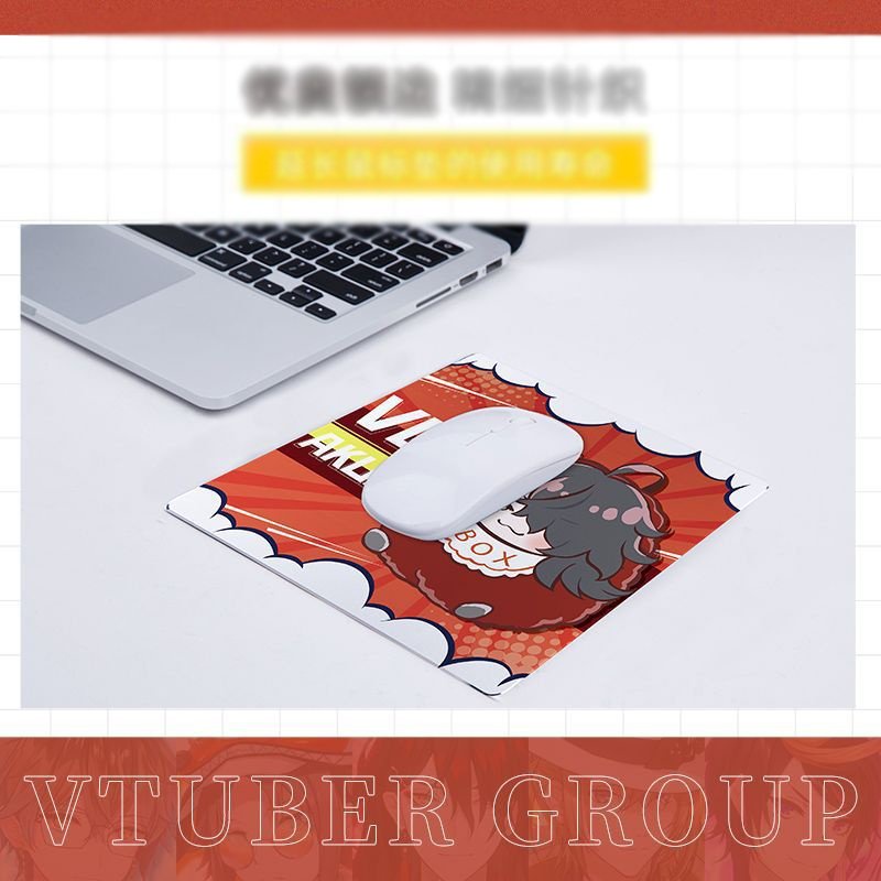 Miếng lót chuột IN HÌNH NIJISANJI LUXIEM Vox Mysta Ike Shu Luca anime chibi tiện lợi xinh xắn