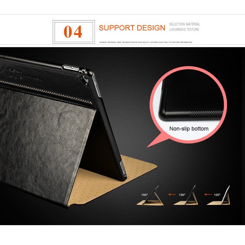 Bao da KaKu cho Ipad Air/ iPad Air2/ iPad 2017/ iPad 2018 | BigBuy360 - bigbuy360.vn