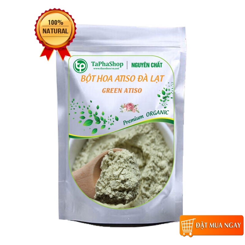 Bột hoa atiso xanh nguyên chất 100g