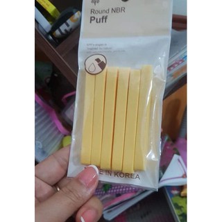Bông Nén Rửa Mặt Round Nbr Puff Hàn Quốc