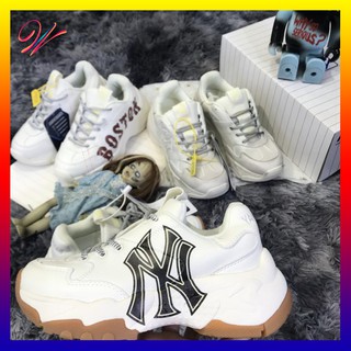 giày M.L.B N.Y đế nâu