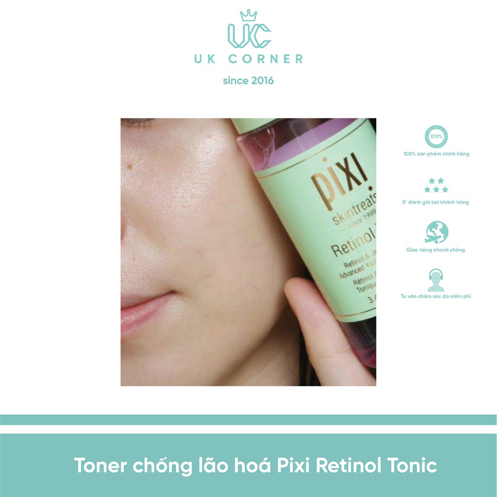 Toner tẩy da chết Pixi Tonic