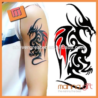 💙Hình Xăm Dán💙Rồng bắp vai