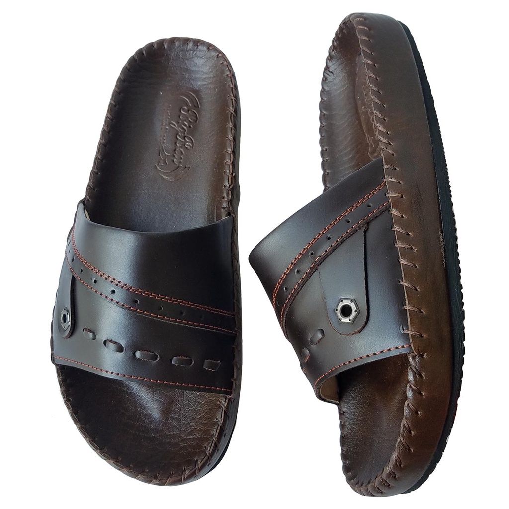 Dép Nam Da Bò BIGBEN Cao Cấp DN273