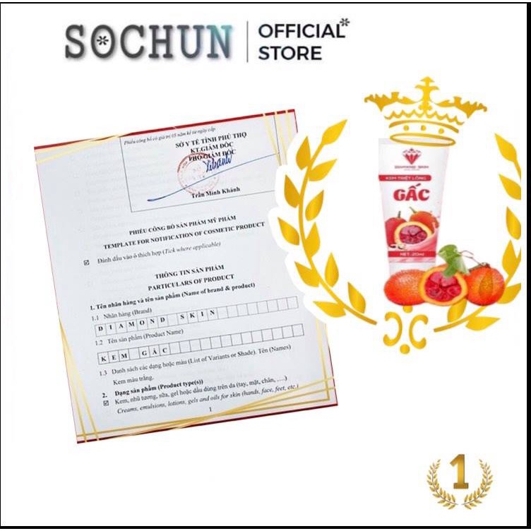 Kem Tẩy Lông vùng kín lông nách Chanh Gấc CHÍNH HÃNG triệt Lông vĩnh viễn tay chân nách râu ria mép Sochun Official | BigBuy360 - bigbuy360.vn