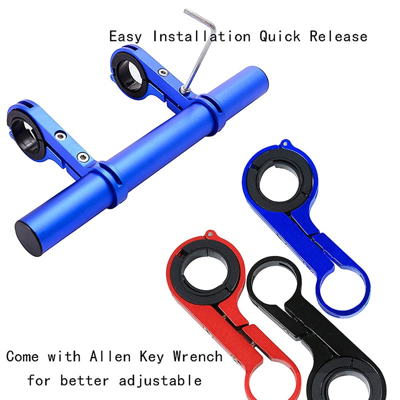 Globetrotter【COD &amp; Hàng sẵn sàng】Khung mở rộng khung đèn xe đạp bằng sợi carbon đa năng tiện lợi