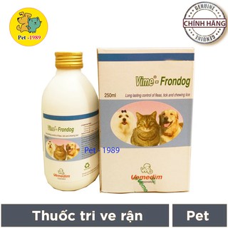 Thuốc xịt VIME FRONDOG trị ve
