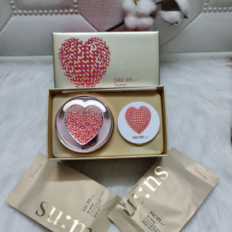 🌸Set Phấn nước Su:m37 Dazzling moist Micro foam cushion cực đẹp [Limited 2021] | BigBuy360 - bigbuy360.vn