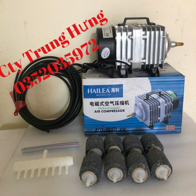 Máy sủi Oxy Hailea 220v. Công suất 135w,160w,380w,500w...vvv. Cam kết hàng chính hãng