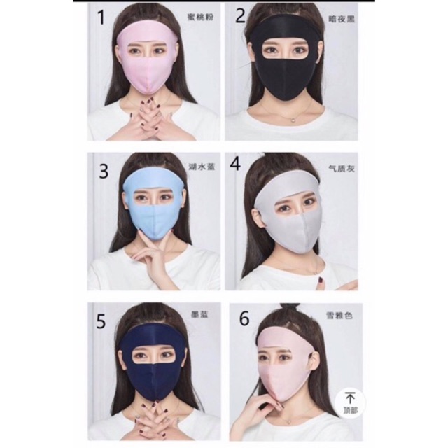 [XẢ KHO SIÊU SỐC] Khẩu trang Ninja cho nữ 2020