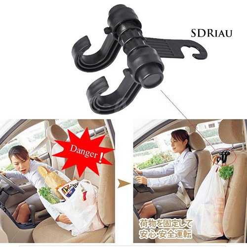 Móc treo đồ gắn sau ghế xe ô tô tiện lợi