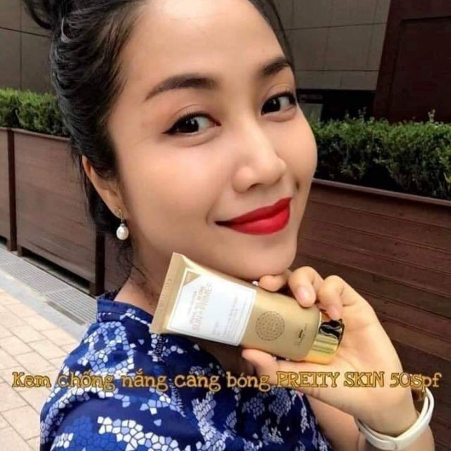 Kem Chống Nắng Thủy Tinh Thần Thánh Pretty skin Hàn Quốc
