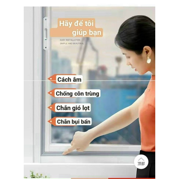 Ron chặn khe cửa đa năng , cuộn dài 3mét