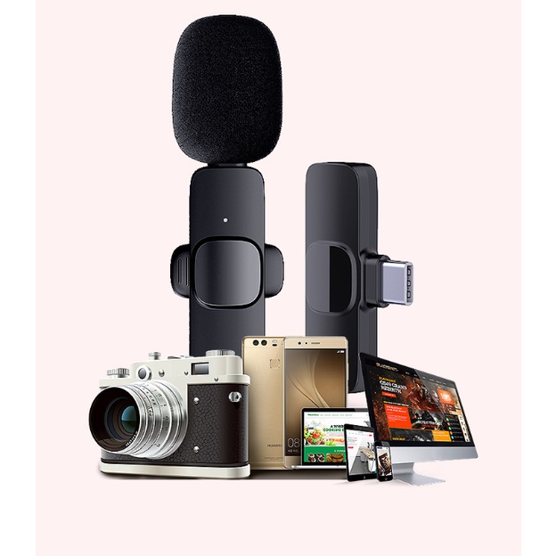Mic Thu Âm Cao Cấp Hỗ Trợ Ghi Âm Cho Smart Phone Phát Sóng Trực Tiếp LIVESTREAM