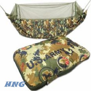 Võng Mùng Rằn Ri 3 Lớp Size Đại Tặng 5M Dây
