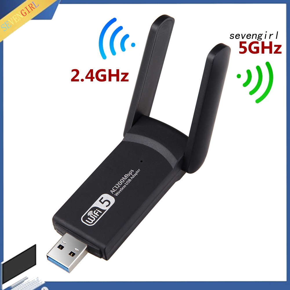 Usb 3.0 Thu Sóng Wifi Băng Tần Kép Sev-1200Mbps 2.4 / 5g | BigBuy360 - bigbuy360.vn