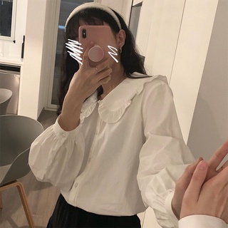 Áo sơ mi bánh bèo tiểu thư