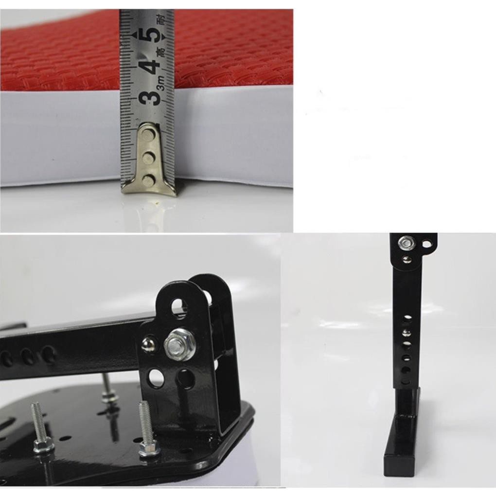 Ghế gấp có tay vịn phía trước và bảo vệ 2 bên SafeKids, sử dụng cho xe máy Lead , Elizabeth (Đen)