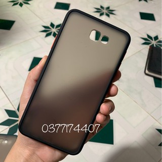 Ốp lưng nhám cho Samsung Galaxy J7 Prime viền màu TPU chống sốc