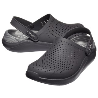 DÉP SỤC CROCS LITERIDE MÀU ĐEN CHO CẢ NAM VÀ NỮ
