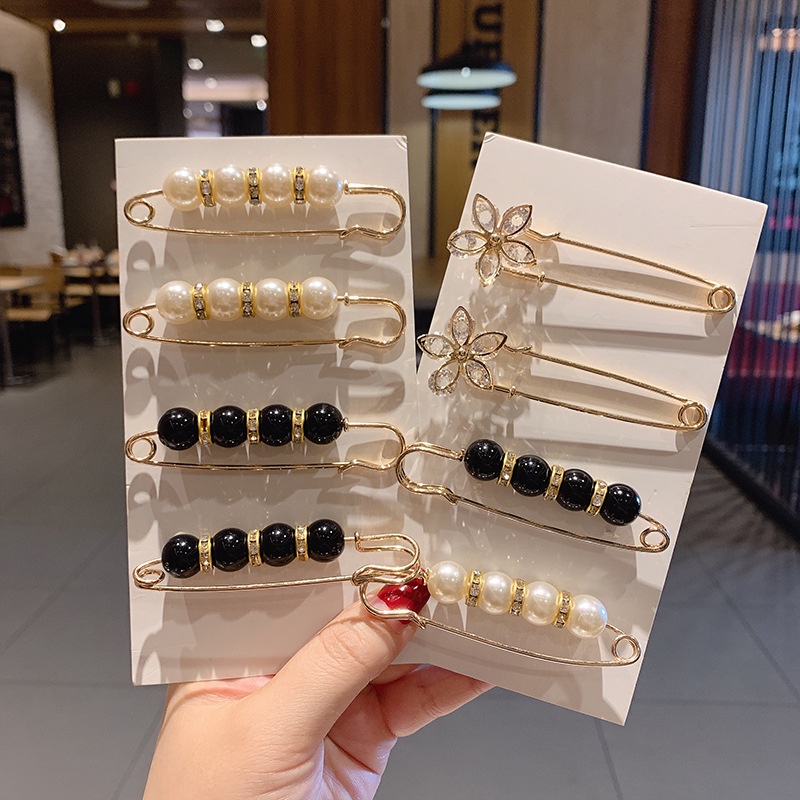 Ghim Cài Áo/Đầm Eo Co Giãn Chống Chói Điều Chỉnh Linh Hoạt Thời Trang Hàn Quốc Cho Nữ