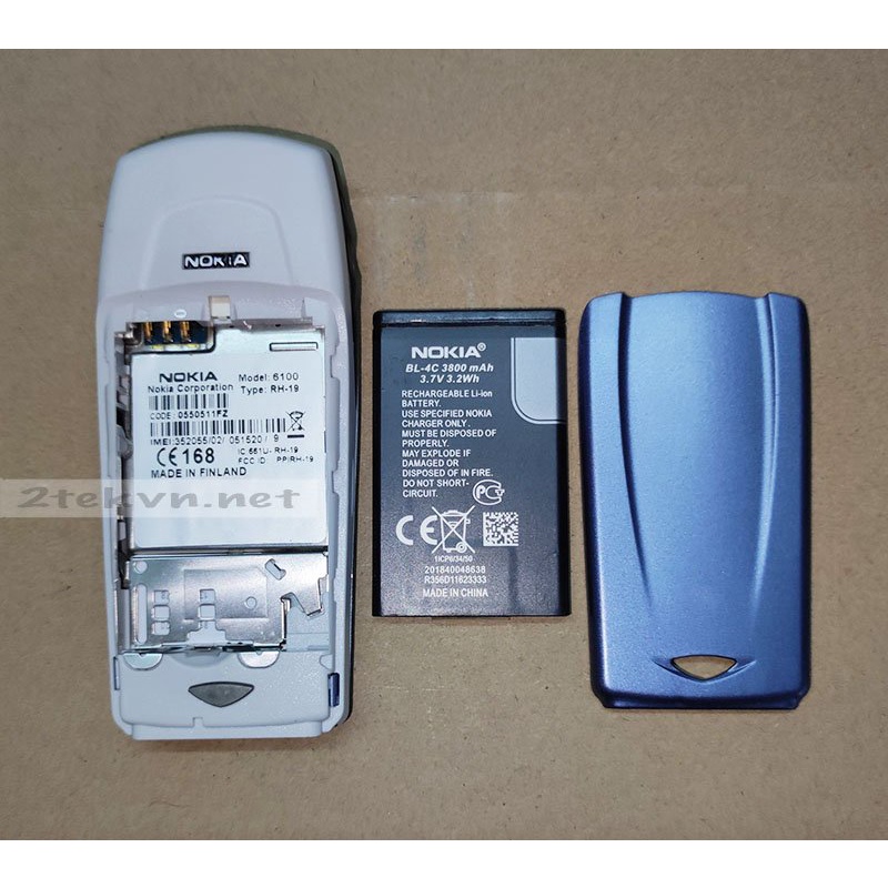 Điện thoại cổ nokia 6100 giá rẻ CHÍNH HÃNG tặng kèm phụ kiện-Bảo hành uy tín 12 tháng