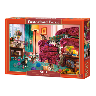 Xếp hình puzzle những chú mèo nghịch ngợm 500 mảnh CASTORLAND B-53254