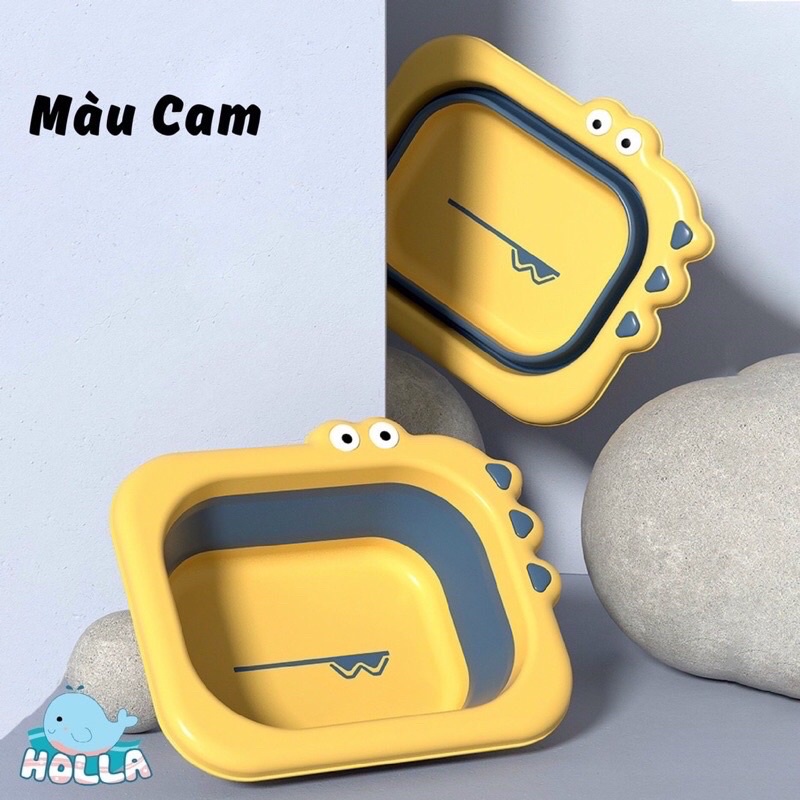 Chậu Rửa Mặt Gấp Gọn Cá Sấu Holla HL 03140