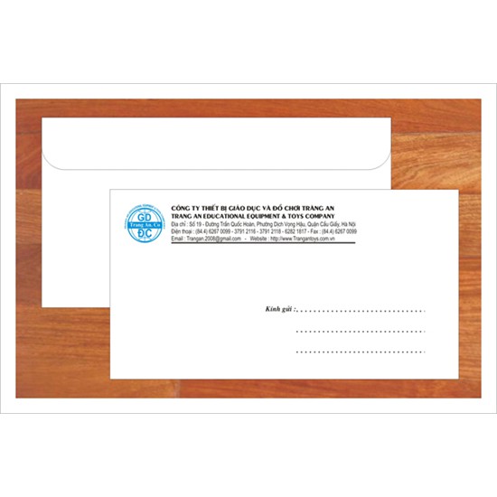 In phong bì A4, A5, A6 số lượng nhỏ  in theo yêu cầu bì thư