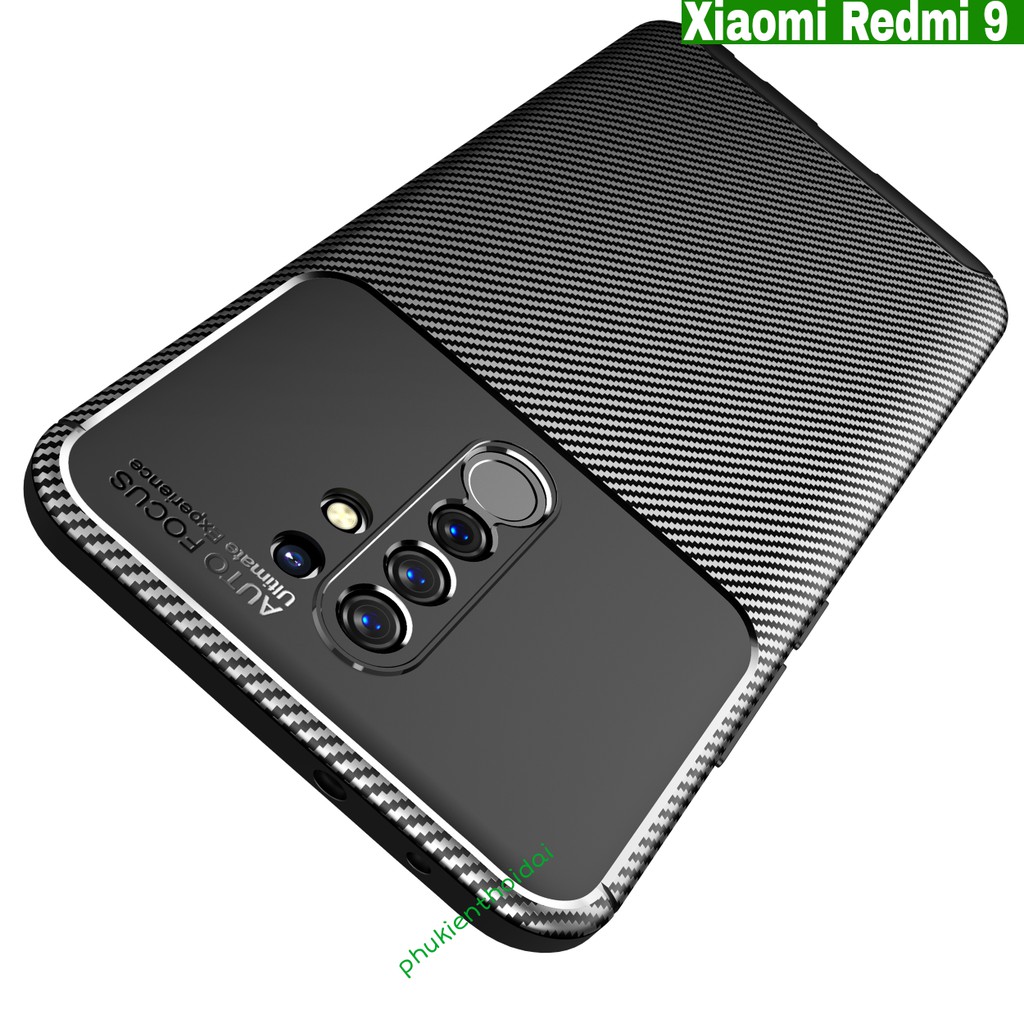Ốp lưng Xiaomi Redmi 9 / Redmi 10 vân Rằn Ri Auto Focus chống mồ hôi bám bẩn cao cấp
