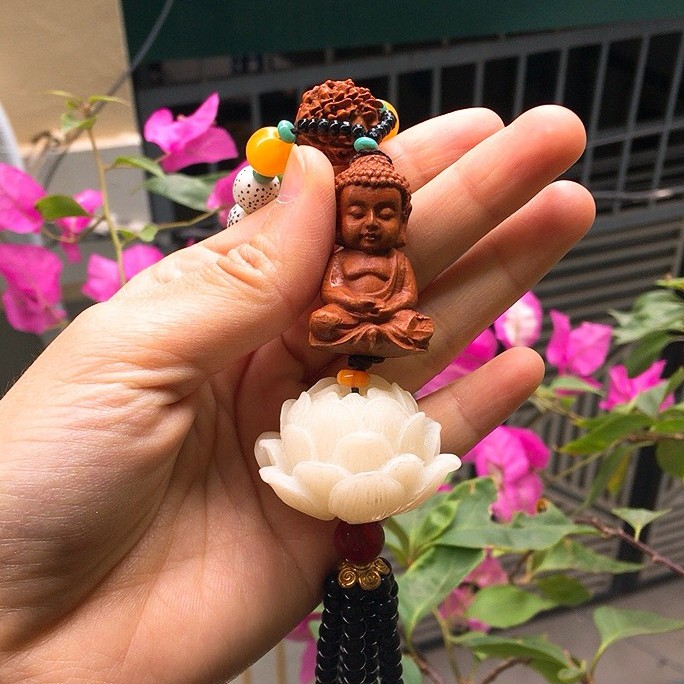 Dây treo xe hoa sen thanh tịnh - Khánh treo xe | BigBuy360 - bigbuy360.vn