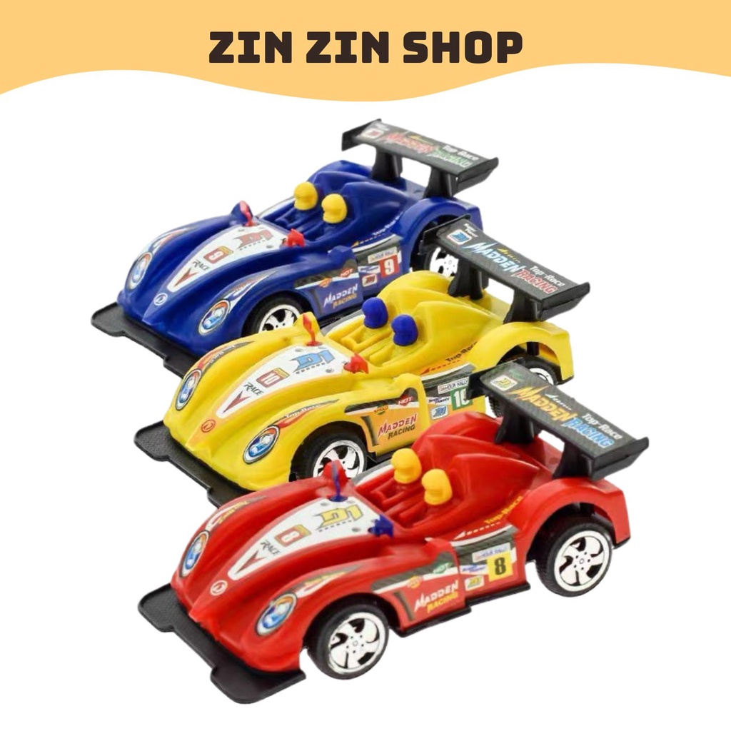 Xe đua F1 đồ chơi cho bé chạy dây cót