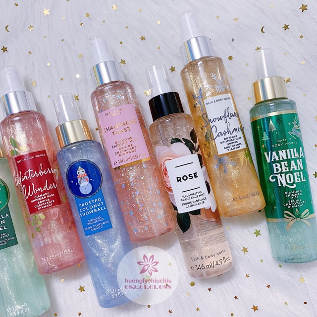 Xịt nhũ Bath and Body works 146ml | BigBuy360 - bigbuy360.vn