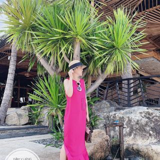 BIGSIZE ĐẦM V HỞ LƯNG D45