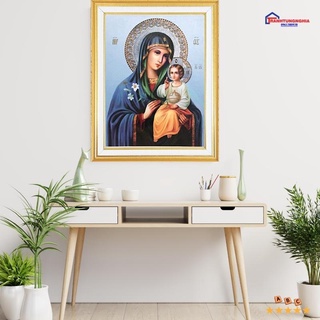 Tranh đính đá đức mẹ hằng cứu giúp DD9679 (70cm x 55cm)