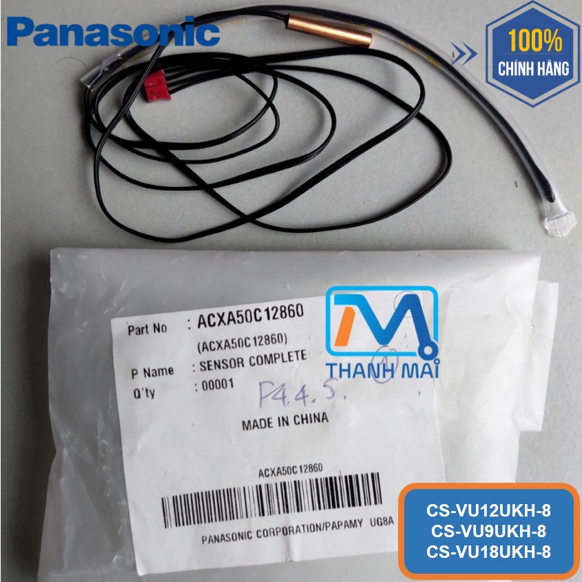 [Mã ELHA22 giảm 5% đơn 300K] cảm biến dàn trong nhà máy lạnh Panasonic model CS-VU12UKH-8