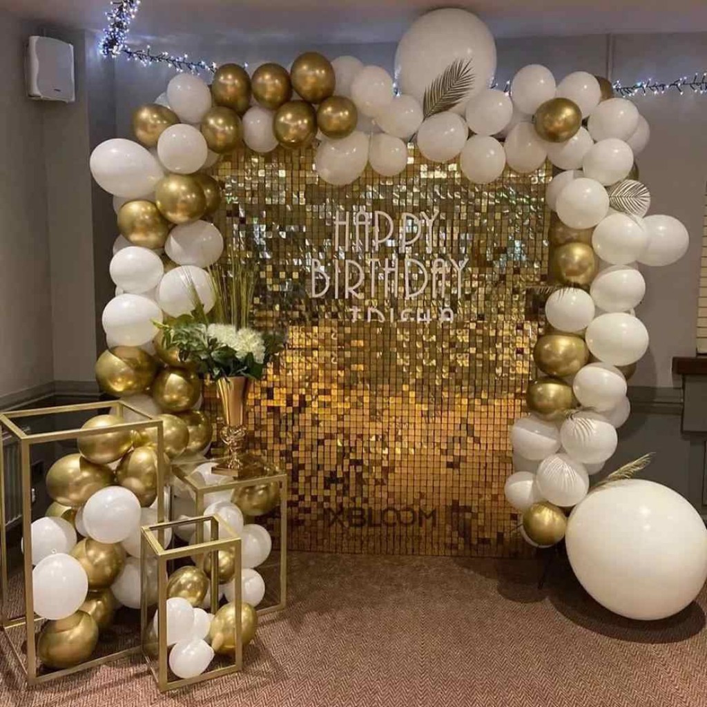 Tấm Sequin Gió Tạo Phong Nền (Backdrop), Phụ Kiện Trang Trí Sinh Nhật Và Tiệc Cưới ABSHOP COM VN