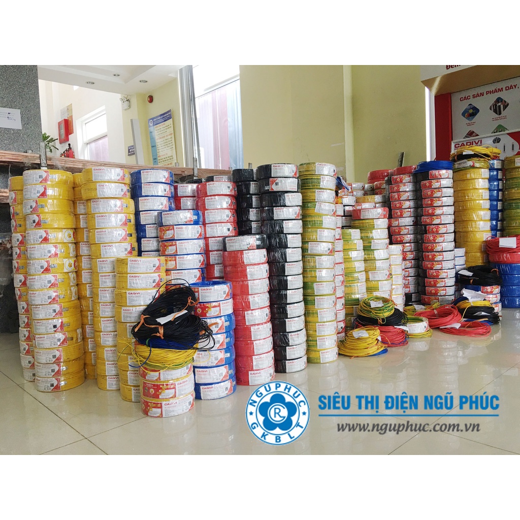 DÂY ĐIỆN ĐƠN MỀM Cadisun -  VCSF 1 x 4mm; 1 x 6mm