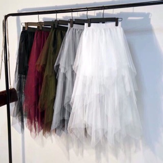 chân váy lưới tutu