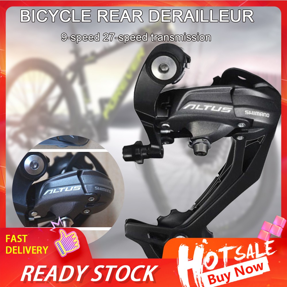 Bộ Đề Sau Xe Đạp Leo Núi Shimano M370 9 / 27 Bằng Hợp Kim Nhôm Chống Mòn