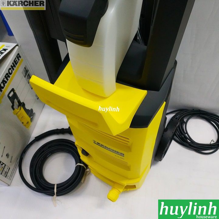 Máy phun xịt rửa xe cao áp Karcher K3 450 *KAP - Bộ bàn chải và đầu phun hóa chất CarKit + PS20